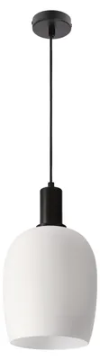 Immagine prodotto di Lampada a sospensione moderna WOLKEN - 1xE27, 40 W, nera / bianca
