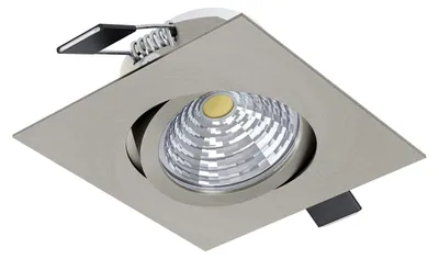 Zdjęcie produktu dla EGLO Saliceto, Reflektor wpuszczany, niewymienne źródło(a) światła, LED, 220-240 V, nikiel