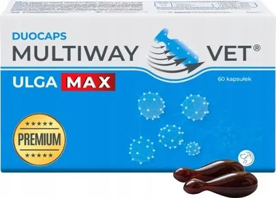 Obrázok produktu pre JM SANTE MULTIWAY VET DUOCAPS Relief Max upokojujúci stres pre psy a mačky 60 kapsúl
