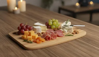 Produktbild von Set mit 3 Schneidebrettern aus 100% Bambus