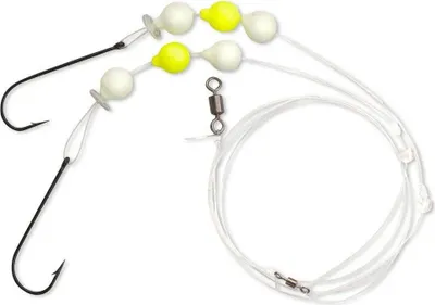 Image de Zebco Flatty Whisbone Rig jaune fluo Gr.1