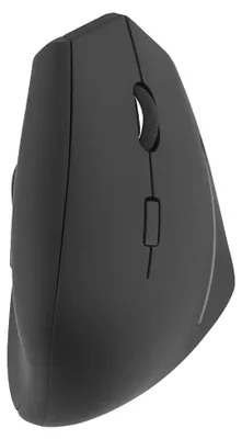 Produktbild von Vertikale Maus Ergonomische Maus Funkmaus - Kabellos - 1600 dpi - Schwarz - Mit USB-Empfänger und Bluetooth