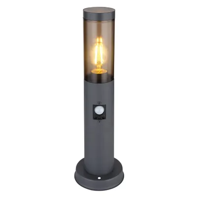 Produktbild von LED Sockelleuchte, Bewegungsmelder, rauch, anthrazit, H 45 cm
