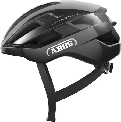 Zdjęcie produktu dla Kask szosowy ABUS WingBack - prosty kask szosowy do sportowej jazdy codziennej i rekreacyjnej - dla dorosłych i nastolatków - ciemnoszary, rozmiar L (57-61 cm)