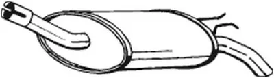 Image de Silencieux arrière Bosal 200-785