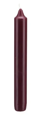 Produktbild von Leuchterkerzen Bordeaux 250 x Ø 25 mm, 12 Stück