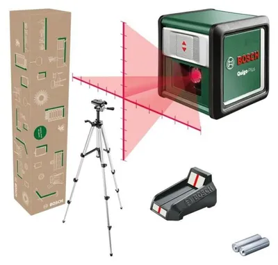 Productafbeelding van Kruislijnlaser Quigo Plus, e-commerce verpakking