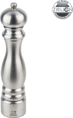 Produktbild von PEUGEOT Salzmühle PARIS CHEF 30cm Edelstahl Silber Zirkonia-Mahlwerk Gewürzmühle