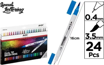 Immagine prodotto di Pennarello bifacciale 24 colori