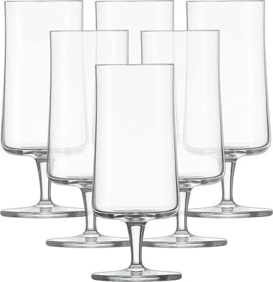Immagine prodotto di Schott Zwiesel 2 Stück a 6 Stck. PILS MIT MOUSSIERPUNKT BEER BASIC V 0,3 LTR 115273 + Geschenk