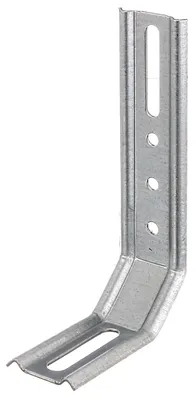 Produktbild von Alberts 25 x Verstellwinkel mit zweimal 45°-Winkel 50 x 30 x 110 mm – verzinkt, Eckwinkel
