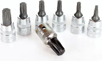Immagine prodotto di Prese SALTUS 7 pezzi Prese Torx interne da 1/4" Strumenti di avvitamento 502