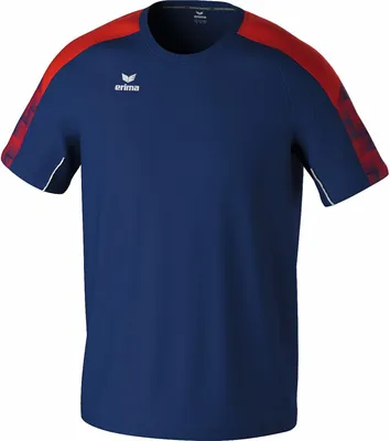 Produktbild von Erima Evo Star T-Shirt New Navy/Rot Junior - 152
