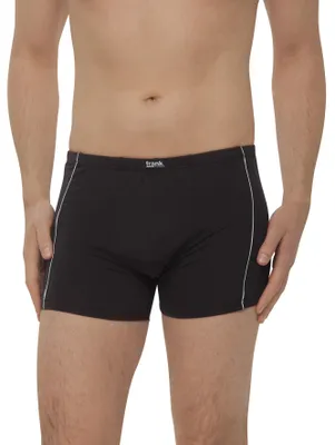 Produktbild von Herren Retro-Pants aus Microfaser, Pants für Männer, Underwear, Shorts Herren, 4er Pack von Größe 5/M bis14/6XL - Frank Fields ; grau , M