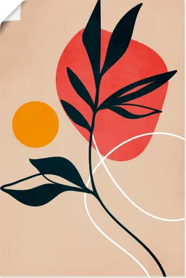 Produktbild von ARTland Poster Erinnerung Größe: 80x120 cm