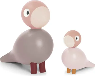 Produktbild von Kay Bojesen - Singvogel Liv & Lykke, rosa, 2er-Set