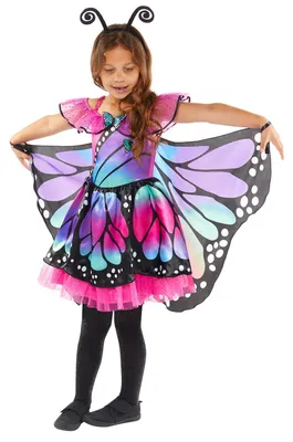 Produktbild von Pretty Butterfly Schmetterling Mädchenkostüm
