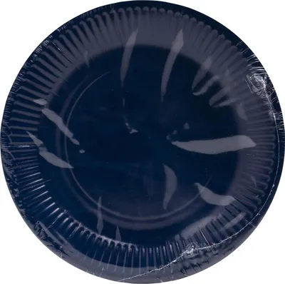 Obrázok produktu pre PRONAPPE 79212I, Tanier, Kolo, Lepenka, Modrá, Jednofarebné, 23 cm