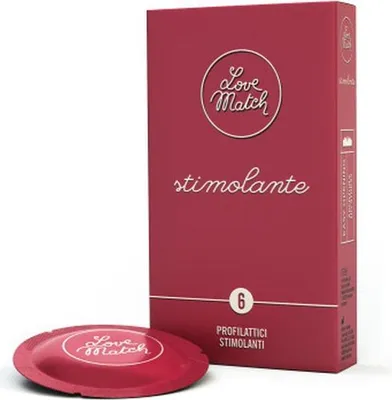 Zdjęcie produktu dla Prezerwatywy Love Match Stimolante 6 Pcs Pack