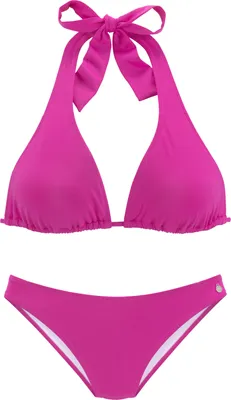 Produktbild von LASCANA Triangel-Bikini pink Größe 36 Cup C/D