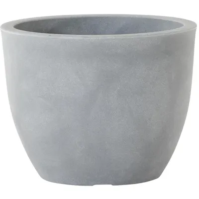 Produktbild von Siena Garden Pflanzgefäß BRISTOL 40 stein-grau Ø 40 x 30,5 cm