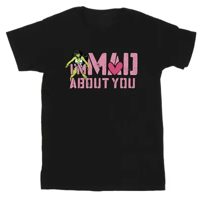 Obrázek produktu pro Marvel - Pánské tričko "Mad About You" BI38172 (S) (černá)