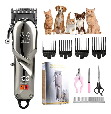 Produktbild von Hundeschermaschine für Hund und Katze,Tierhaarschneidemaschine Profi,Schermaschine Set