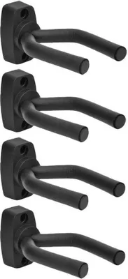 Image de Support mural pour guitare – lot de 4 – réglable – 13,3 x 6,7 x 3,5 cm – protège contre les dommages