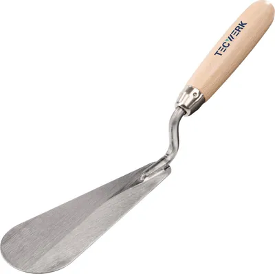 Produktbild von Zungenkelle Lnge 160 mm mit Buchenholzheft Stahl