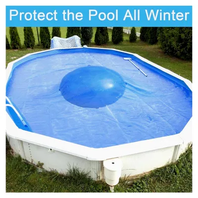 Produktbild von Poolkissen für den Winter, kältebeständiges Winterschließ-Set, robustes Poolkissen mit Seilen, für Outdoor, Garten, Rasen, Schule, Fitnessstudio, Wohngemeinschaft, Teich