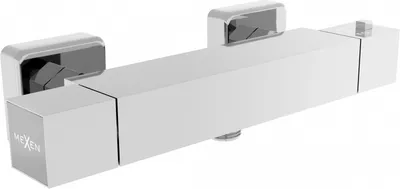 Produktbild von Mexen Cube Thermostat-Duschmischer, Chrom - 77200-00