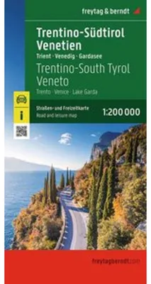 Produktbild von freytag & berndt Straßenkarte Trentino-Südtirol - Venetien 1:200.000