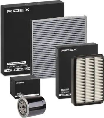 Produktbild von RIDEX Filterset Inspektionspaket Filtersatz für TOYOTA LAND CRUISER (KDJ12, GRJ12) LAND CRUISER 90 (J9)