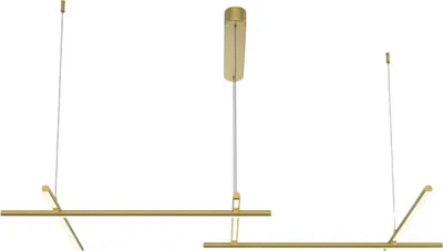 Produktbild von Maytoni Hängelampe Gold LED 50W Radiance Design mit Überkreuzungen