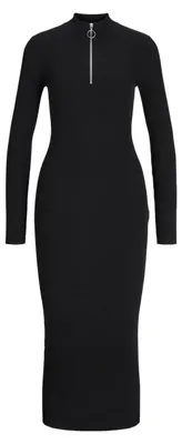 Productafbeelding van Jack & Jones dames Jxzoma strakke jurk, gebreid, zwart, maat L (EU)