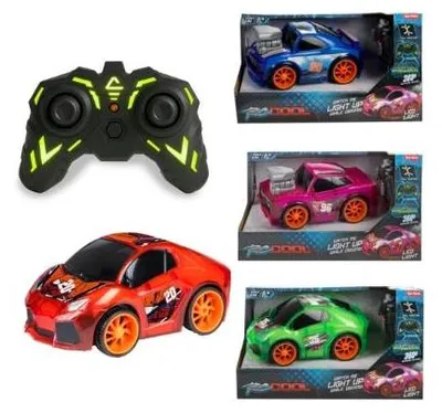 Obrázok produktu pre Toi-Toys RC pretekárske auto Stuntauto s LED osvetlením a otáčaním o 360 stupňov