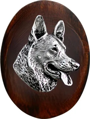 Produktbild von Deutscher Schäferhund - Hundeausstellungsbrosche, Startnummernclip, Hundeanstecker von Art-Dog