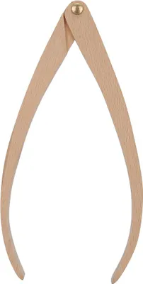 Productafbeelding van Meetlint, houten liniaal, instrument voor het meten van afstanden, keramiekmeetgereedschap, 30,5 cm