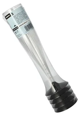 Immagine prodotto di 60 Bicchieri Papstar con stelo per spumante, PS 0,1 l Ø 5 cm, 17,5 cm trasparente 12059