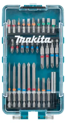 Obrázek produktu pro Makita E-15774 Sada vrtáků s destičkami kufřík na šroubováky PH PZ HEX 30 ks