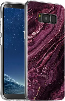 Produktbild von Hülle für Samsung Galaxy S8 Plus Schutzhülle Marmor Motiv Handy Case Silikon Slim Cover