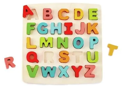 Produktbild von Puzzle mit Großbuchstaben / 27 Teile