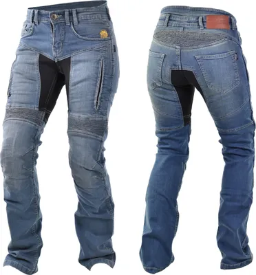 Immagine prodotto di Pantaloni moto Trilobite Parado donna L34 blu Regular Fit-W28-L34