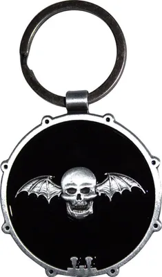 Produktbild von Avenged Sevenfold Deathbat Drum Schlüsselanhänger