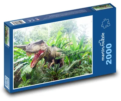 Zdjęcie produktu dla martinpuzzle - Puzzle 2000 - Zoo w Singapurze - dinozaury