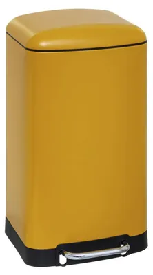 Produktbild von Mülleimer 30 l, gelb, Pedalöffnung, für Küche