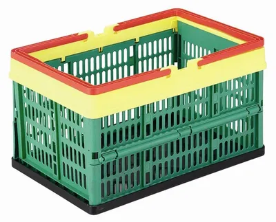 Image de Panier à provisions pliable 16 l avec anse