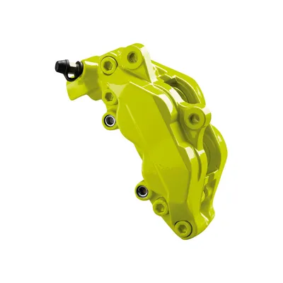 Produktbild von Foliatec Bremssattellack-Set - Toxic Green - 3 Komponenten