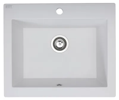 Produktbild von Einzelbecken-Spüle mit Schürze Keramik 63 cm