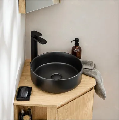 Produktbild von Rundes Aufsatzwaschbecken 36 x 36 cm DIEGO